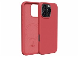 Silikonové TPU pouzdro Etteri Mag pro iPhone 16 Pro raspberry