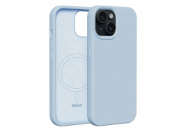 Silikonové TPU pouzdro Etteri Mag pro iPhone 15 světle modré