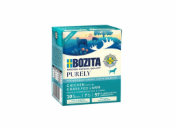 BOZITA Purely Paté Duoprotein Chicken and lamb - vlhké krmivo pro psy - 370g
