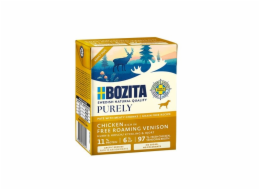 BOZITA Purely Paté Duoprotein Chicken and venison - vlhké krmivo pro psy - 370g