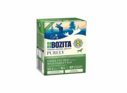 BOZITA Purely Paté Duoprotein Beef and elk - vlhké krmivo pro psy - 370g