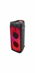 Reproduktor AKAI, Party box 810, přenosný, bluetooth, FM rádio, LED displej, funkce TWS, 50 W RMS