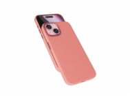 Epico Mag+ Silicone Case Pro iPhone 16 Plus - broskvově růžová