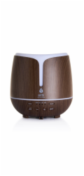 Aroma difuzér s bluetooth reproduktorem a osvětlením Airbi SONIC - tmavé dřevo