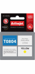ActiveJet inkoust Epson T0804 R265/R360/RX560 Yellow, 12 ml     AE-804