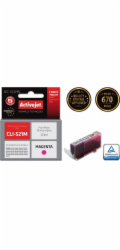 Activejet&nbsp;Inkoust&nbsp;ACC-521MN&nbsp;(náhradní&nbsp;inkoust&nbsp;Canon&nbsp;CLI-521M;&nbsp;Supreme;&nbsp;10&nbsp;ml;&nbsp;červený)