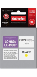 ActiveJet inkoust Brother LC-1100Y, 15 ml,  new AB-1100YNX (AB-1100Y)