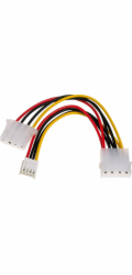 Akyga adapter Molex/mini-Molex/Molex/15cm
