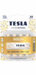 Tesla AA GOLD+ alkalická, 4 ks, ND