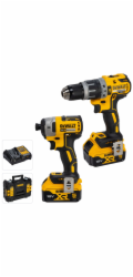 POWER TOOL COMBO KIT DEWALT DCK266P2T (DCD796+DCF887) 2X5 0AH 18V
