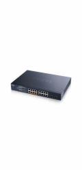 Zyxel XMG1915-18EP 16-port 2.5GbE, 2 SFP+, 8 x PoE++ 180W  Smart Switch, hybird mode, standalone or NebulaFlex Cloud