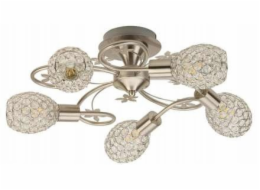 Krislamp stropní svítidlo Krislamp Bella KR 371-5PL stropní svítidlo 5x40W E14 satin