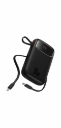 Baseus power banka Qpow 10000mAh 30W černá s USB-C kabelem