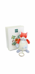 Doudou Dárková sada Plyšová liška Romarin hrající melodii 20 cm