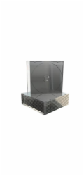 MediaRange CD Slimcase černý (100 kusů), ochranný obal