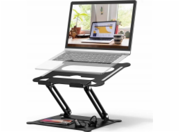 Maxximus stojan na notebook MAXXIMUS FOLD PRO STOJAN NA LAPTOP ŠEDÁ/ŠEDÁ, nastavitelný stojan
