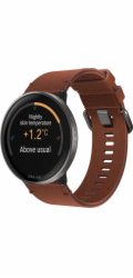 Polar Sportovní hodinky Ignite 3 Titanium Brown (IGNITE 3 TI LTHR BRNZ M/L)