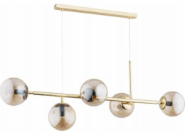 NoName Závěsná lampa Alfa Dansa 63019, 5x40W, E14, zlatá