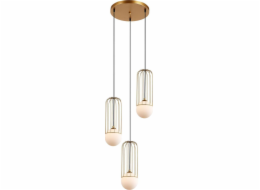 Italux Závěsná lampa Simon MDM-3938/3 GD