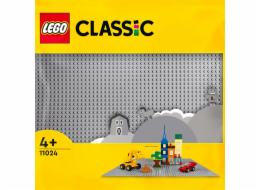 LEGO Classic šedá podložka podstavce 12 dílků (11024)