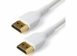 StarTech.com 1m Premium Certified HDMI 2.0 Cable with Ethernet, Durable High Speed UHD 4K 60Hz HDR 10, 3ft Rugged M/M HDMI Cord with Aramid Fiber, TPE, Ultra HD Monitors, TVs & Displays - Heavy duty H