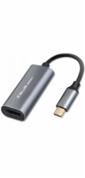 Qoltec Hliníkový adaptér USB-C na HDMI 4K adaptér | 60Hz | 32AWG
