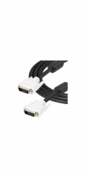 StarTech DVI-D - DVI-D kabel 2m černý (DVIDDMM2M)