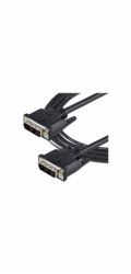 StarTech DVI-D - DVI-D kabel 2m černý (DVIDSMM2M)