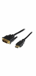 StarTech HDMI - DVI-D kabel 2m černý (HDDVIMM2M)