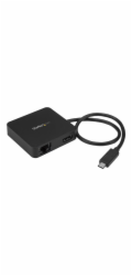 Startech USB C Multiport Adapter, Portable USB-C Mini Dock 4K HDMI Video, Gigabit Ethernet, USB 3.0 Hub (1x USB-A 1x USB-C), USB Type-C Multiport Adapter, Thunderbolt 3 Compatible - USB-C Travel Dock 