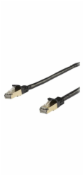 Startech 5m CAT6A Ethernet Cable, 10 Gigabit Shielded Snagless RJ45 100W PoE Patch Cord, CAT 6A 10GbE STP Network Cable w/Strain Relief, Black, UL Certified Wiring/TIA - Category 6A - 26AWG (6ASPAT5MB