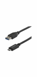 StarTech USB-A - USB-C kabel USB 1 m černý (USB31AC1M)