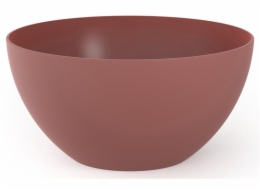Miska, 450 ml, 12,5 cm, plastová, červená