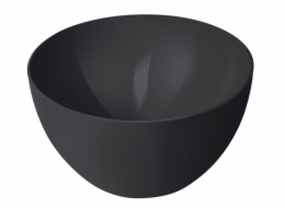 Miska, 450 ml, 12,5 cm, plastová, černá
