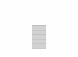 Komoda Domoletti CHLK45-U42, bílá, 42,2x77,2x128,1 cm