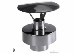 Střešní kanál SpiroFlex 100 25-45 stupňů s límcem