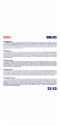 Šamot mletý Briko SZM I(0-2) 25 kg