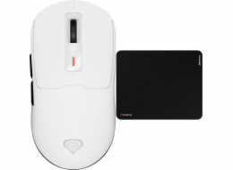 Myš Genesis ZIRCON 660 BÍLÁ (NMG-2192) + podložka pod myš Genesis Polon 200 L (NPG-1932) ZDARMA