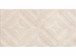Keramické dekorativní obklady Fara Taupe Insert Mat, 29,7x60cm