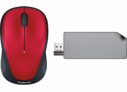 Myš Logitech M235 (910-002496 / 910-002497) + řada Studio – STŘED ŠEDÁ (956-000052)