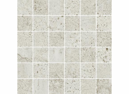 Kamenná hmotová mozaika NEWSTONE WHITE OD663-090, 29,8×29,8 cm