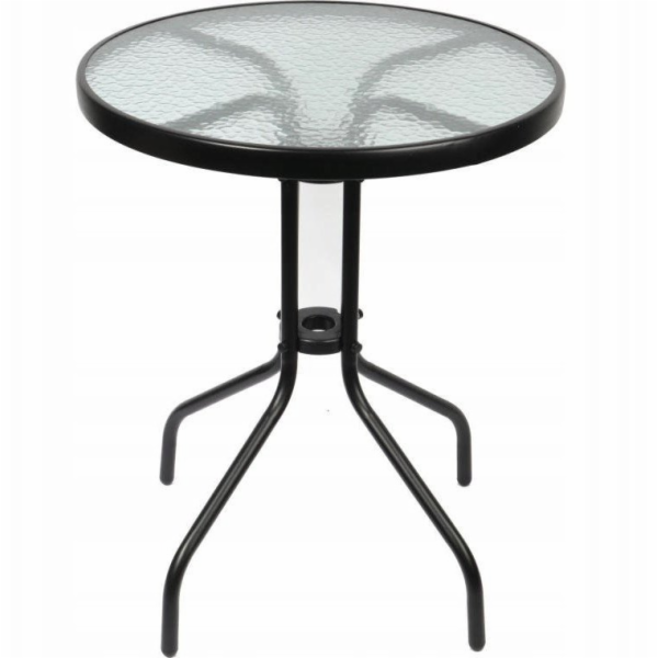 DLGTP SAONA kulatý zahradní stůl, kov, O 70 cm