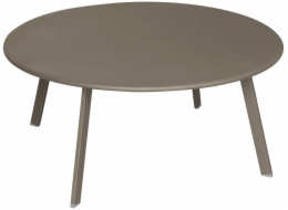 DLGTP SAONA kulatý zahradní stůl, kov, O 90 cm