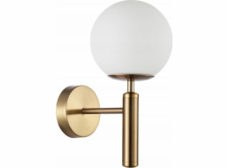 Italux Italux Ravena WL-2324-1 GD+OPA nástěnné svítidlo 1x10W E27 hnědá/bílá