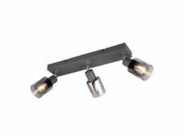 Trio Cadiz R81783042 páskové stropní svítidlo 3x10W E14 antracit