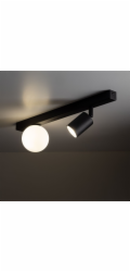 TKKRYWULT Stropní svítidlo TK Lighting Vox 10000 1x10W GU10 1x6W G9 černá/bílá