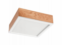 Lamkur Stropní svítidlo Oak Square 49021 2x15W E27 dub/bílá