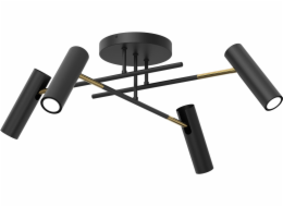Luminex Stropní svítidlo Axion 4323 4x8W GU10 černo/zlaté