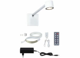 Paulmann Sada nástěnných LED svítidel ADELIA 370lm 2700K 4,5W 24V kartáčovaný hliník