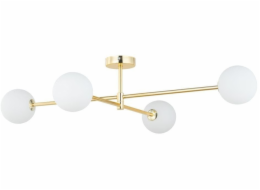 TKKRYWULT Stropní svítidlo TK Lighting Sarius Gold 4738 4x6W G9 zlatá/bílá